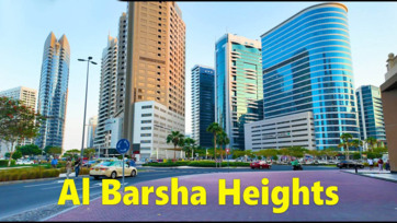 Al Barsha Dubai Street Walk